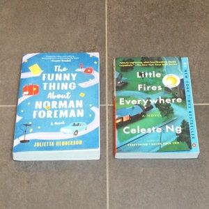 Little Fires Everywhere, The Funny Thing About Norman Forman paperback books